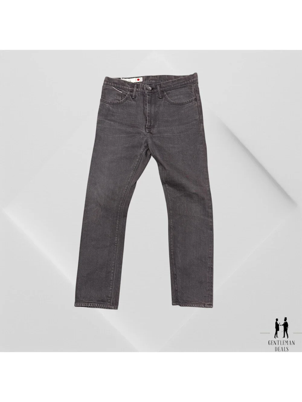 Matias Selvedge Denim Jeans Lunado Black Slim Fit Okayama Sol  Japan 30x26